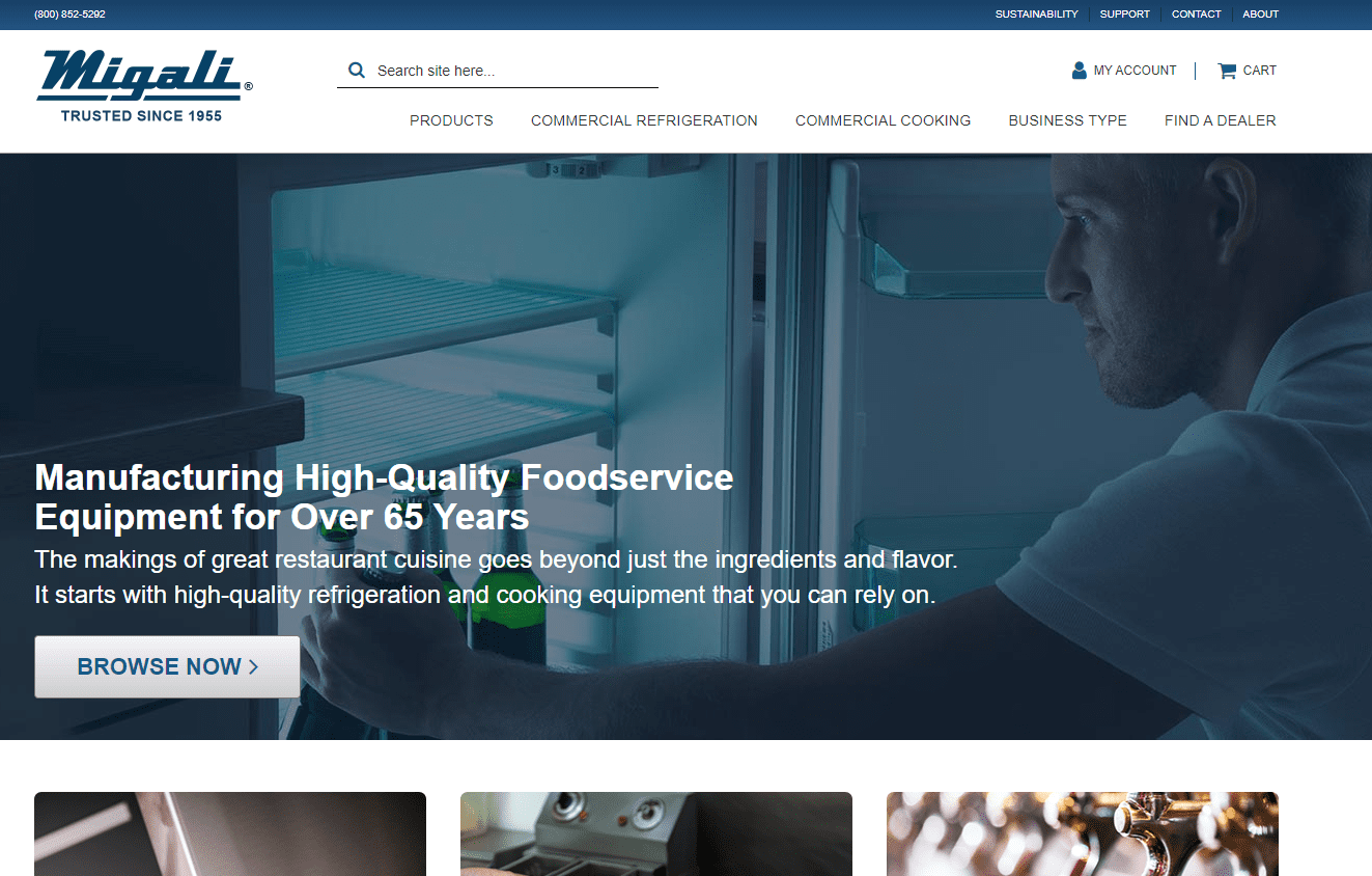 Migali Webpage